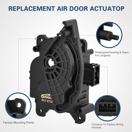 GOOACC HVAC Air Temperature Blend Door Actuator 604-868 for Acura MDX 2007-2013 & Honda Odyssey, Pilot, Ridgeline RTX, Ridgeline Sport, Ridgeline 2005-2015 by GOOACC - Used condition - Image 7