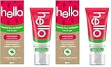 Hello Watermelon Flavour Fluoride Free Kids Toothpaste, Vegan, SLS Free, Gluten Free, Safe to Swallow for Baby and Toddlers Natural Toothpaste, 88 mL 2 Pack