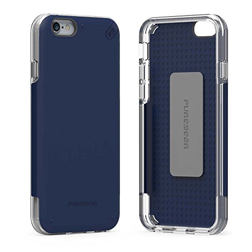Puregear Dualtek Pro For Iphone 6S Plus/6 Plus - Blue/Clear #TOP3