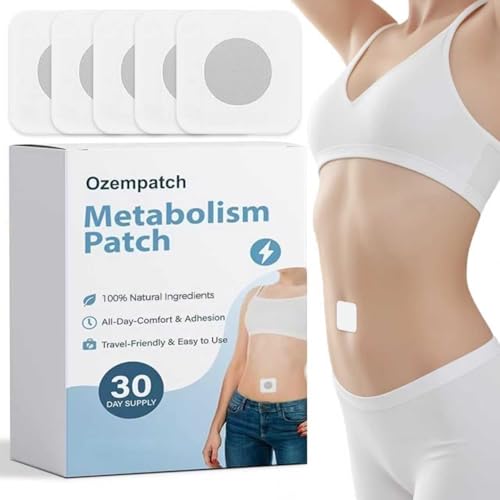 Rejuvacare Ozem Body Patch for Women, Works All Over The Body Around The Clock, Comfortable & Discreet Support, 1 Month Supply, Easy Daily Application