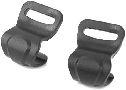 Tenlacum Plastic Inner Tent Hooks C Clips for Camping Caravan Awning Tent Pole(10pcs)