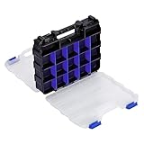 coffret bunchems Solution pour établi ordonné : Avec son couvercle transparent, cet organisateur de vis contribue à maintenir un espace de travail organisé en offrant un rangement visible du matériel, ce qui diminue le désordre et améliore la productivité que ce soit pour des travaux manuels ou des interventions techniques.