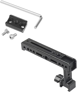 BGNing Stabilizer Side Handle Grip Handlebar Extend NATO Rail Clamp Mic Lights Stand Cold Shoe Mount Compatible with Ronin S SC Gimbal Handgrip (Kit B for Ronin SC)