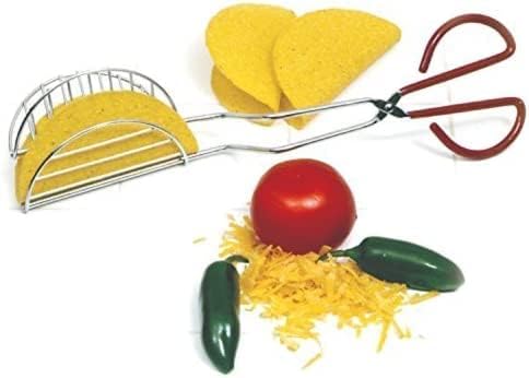 Miniatura 7 de Taco Maker Press Frito Taco Shells Molde Crisp Freidora Herramientas de Cocina Gadgets