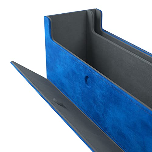 GameGenic Cards Lair 400+ Convertible Deck Box | Double-Sleeved Card Storage | Premium Card Game Protector | Nexofyber Surface | Holds up to 400 Cards | Blue Color, (GGS20085ML) by Gamegenic - Image 5