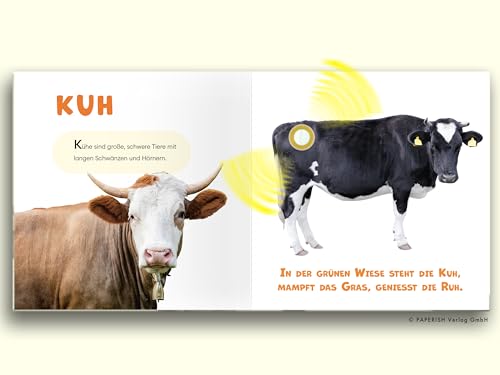 Mach mal PIEPZ® - Tiere auf dem Bauernhof: Entdecke die Welt mit kindgerechten Sounds | Soundbuch für Kinder ab 12 Monaten