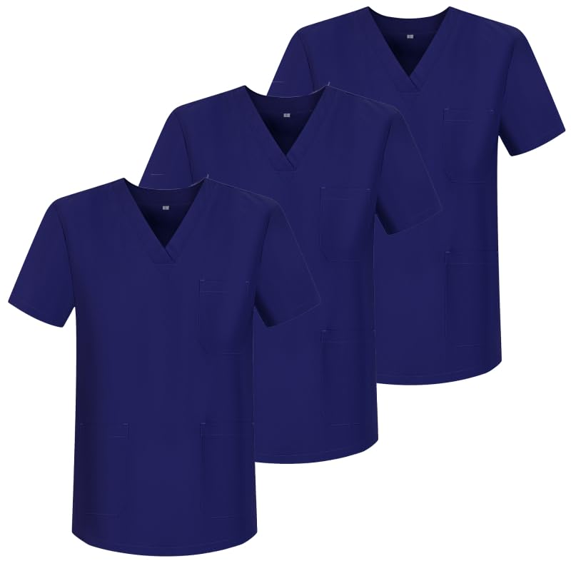 MISEMIYA - Packung 3 STK. - SANITÄRE CASACA Unisex SANITÄRE Uniformen SANITÄRE UNIFORM MEDIZINISCHE UNIFORM - 3-6801
