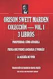 marder 38t wot  ORISON SWETT MARDEN COLECCIÓN - VOLUMEN 1 - 3 LIBROS (Prosperidad: Cómo atraerla; Piensa que puedes lograrlo ¡y podrás!; La Alegría de Vivir (Biblioteca del Éxito)