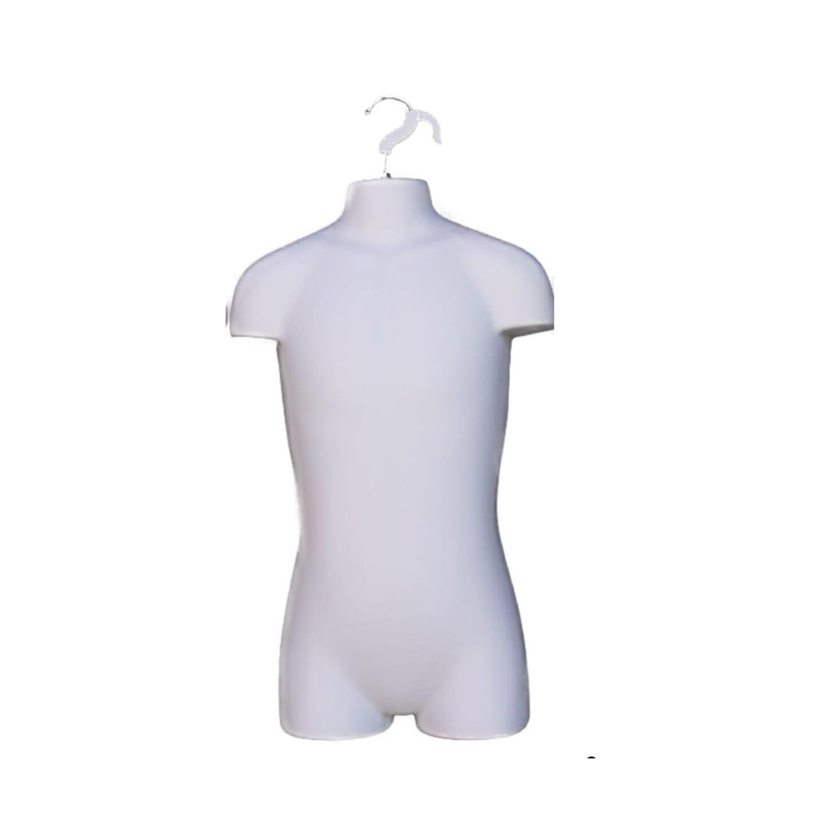 Kids Hanging Body Mannequin Form Torso Display Bust (2, Kids 47cm White Matt 939)