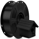 GIANTARM ASA Filament 1,75 mm, do drukarek 3D, do komponentów funkcyjnych na zewnątrz, odporny na warunki atmosferyczne i wysokie temperatury, dokładność pomiaru +/- 0,02 mm, 1 kg, czarny