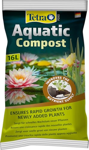 Tetra Pond AquaticCompost Teicherde - speziell für Teichpflanzen entwickelte Teichboden-Mischung, 16 L