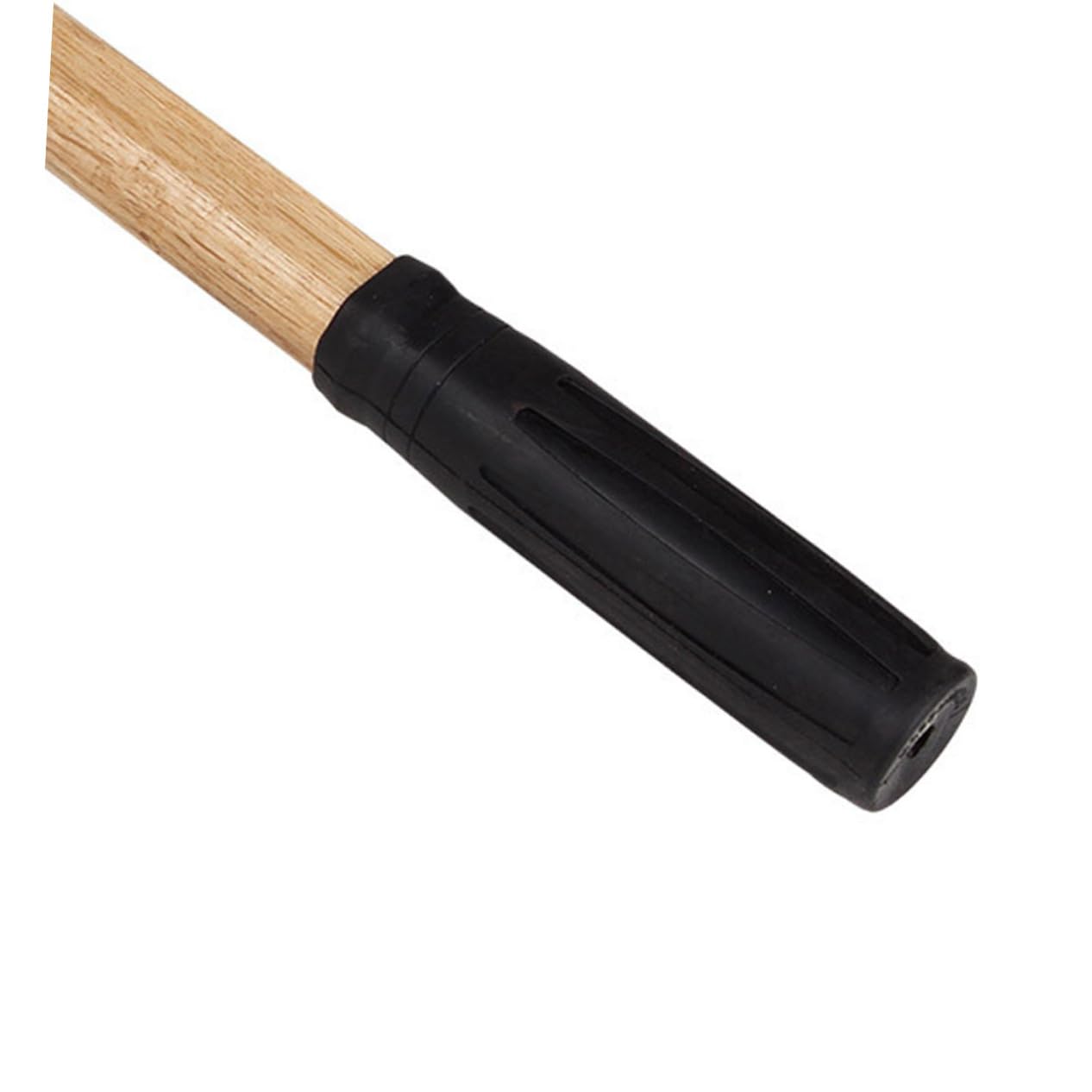 ORFOFE Azada de Acero Práctica para Jardinería, Mango de Madera y Empuñadura Antideslizante, Herramienta Ligera para Desherbar, Plantar y Aflojar Tierra en Balcones y Exteriores