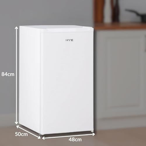 48Cm Under Counter Larder Fridge With Ice Box – Slimline Freestanding Refrigerator, 81L Compact Design With Freezer Drawer, Quiet 40Db White Unit – RF01UCFF81W01 [2025] - 7