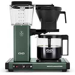 Technivorm Moccamaster 53923 KBGV Select 10-Cup Coffee Maker, Juniper, 40 ounce, 10-Cup, 1.25L