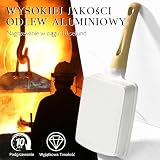 GiPP Tamagoyaki patelnia indukcyjna, 18 x 13 cm, Biały | Japońska patelnia do omletów, wszechstronna mała patelnia do sm