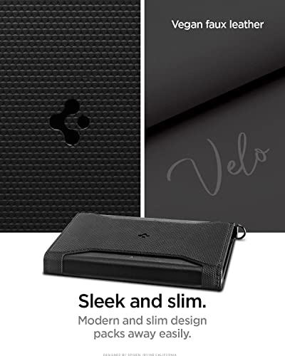 Spigen AFA05538 Life Passport Card Cover Holder Passport Wallet Travel Documents Organizer Protector Passport Holder Travel Accessories With Rfid Blocking Technology Sim Card Pin Included thumb #5