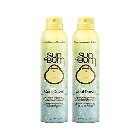 Sun Bum Cool Down Hydrating After Sun Spray 6oz 2 Pack