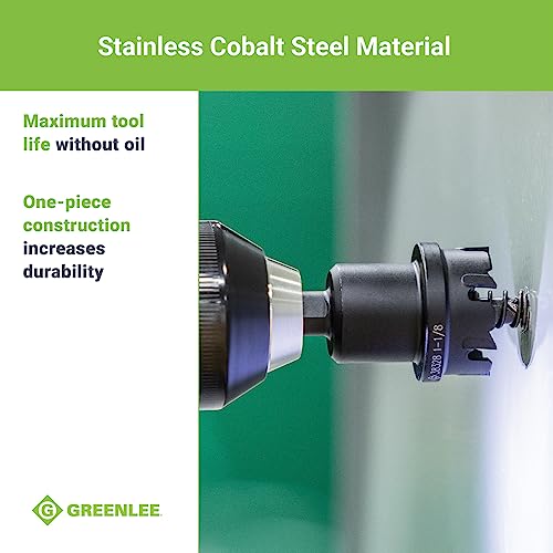 Greenlee 625-7/8 Carbide-Tipped Hole Cutter, 7/8-Inch by Greenlee - Image 7