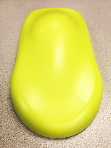 Vvivid+ Matte Metallic Daytona Yellow Vinyl Wrap Roll (1Ft X 5Ft) #TOP1