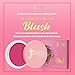 Juvia's Place Blushed Cream Blush – Pinch Me – Multi-Purpose Cream Blush for Cheeks & Lips - 2in1 Formula, Smooth, Blendable Texture for a Soft Dewy Finish - Buildable & Lightweight Face Makeup