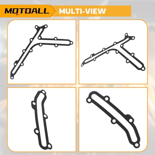 Image of MOTOALL 13533JK21A Oil Gallery Gasket 2 Pcs Fit for Infiniti FX35 G35 G37 Replaces# 13533JK21B 13533JK20A