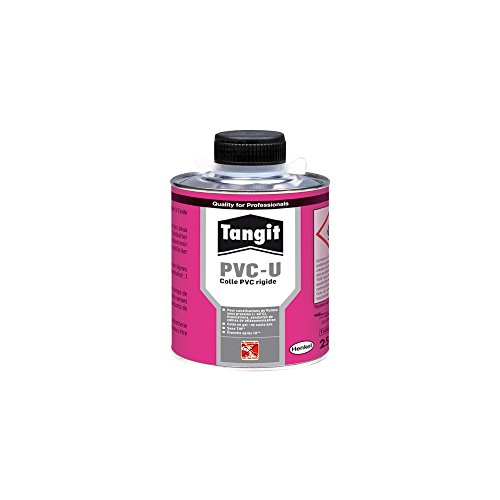 Colle en Gel pour Tuyaux PVC Rigide, Eau Non Potable, Boîte de 250 G avec Pinceau Cover