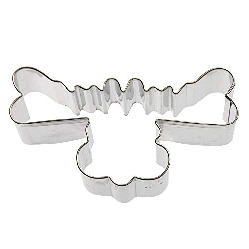 H.O. Foose USA Moose Head Cookie Cutter 3.5 Inch Moose Cookie Mold H.O. Foose USA Moose Head Cookie Cutter 3.5 Inch Moose Cookie Mold