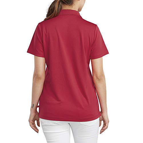 Dickies Women's Performance Polo with Silvadur antimicrobial protection Shirt, -Apple Red, 2X Large - image 2