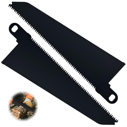 Reciprocating Saw Blades Carbon Steel Saw Blades 2 Pack, Compatible with Black & Decker Piranha Scorpion Saws - Cuts Wood, Plastic & Chipboard
