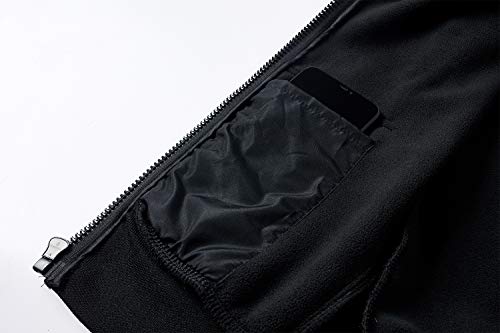 Laiwang Men's Color Block Hoodie-Full Zip Ultimate Heavyweight Fleece Hoodie-Camo Zip Up Hoodie With Kanga Pocket (Army Green, L) #TOP3