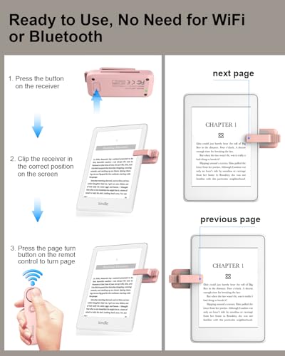 HOTATION Virador de página com controle remoto RF para Kindle, iPad, iPhone, Android-telefone/tablet
