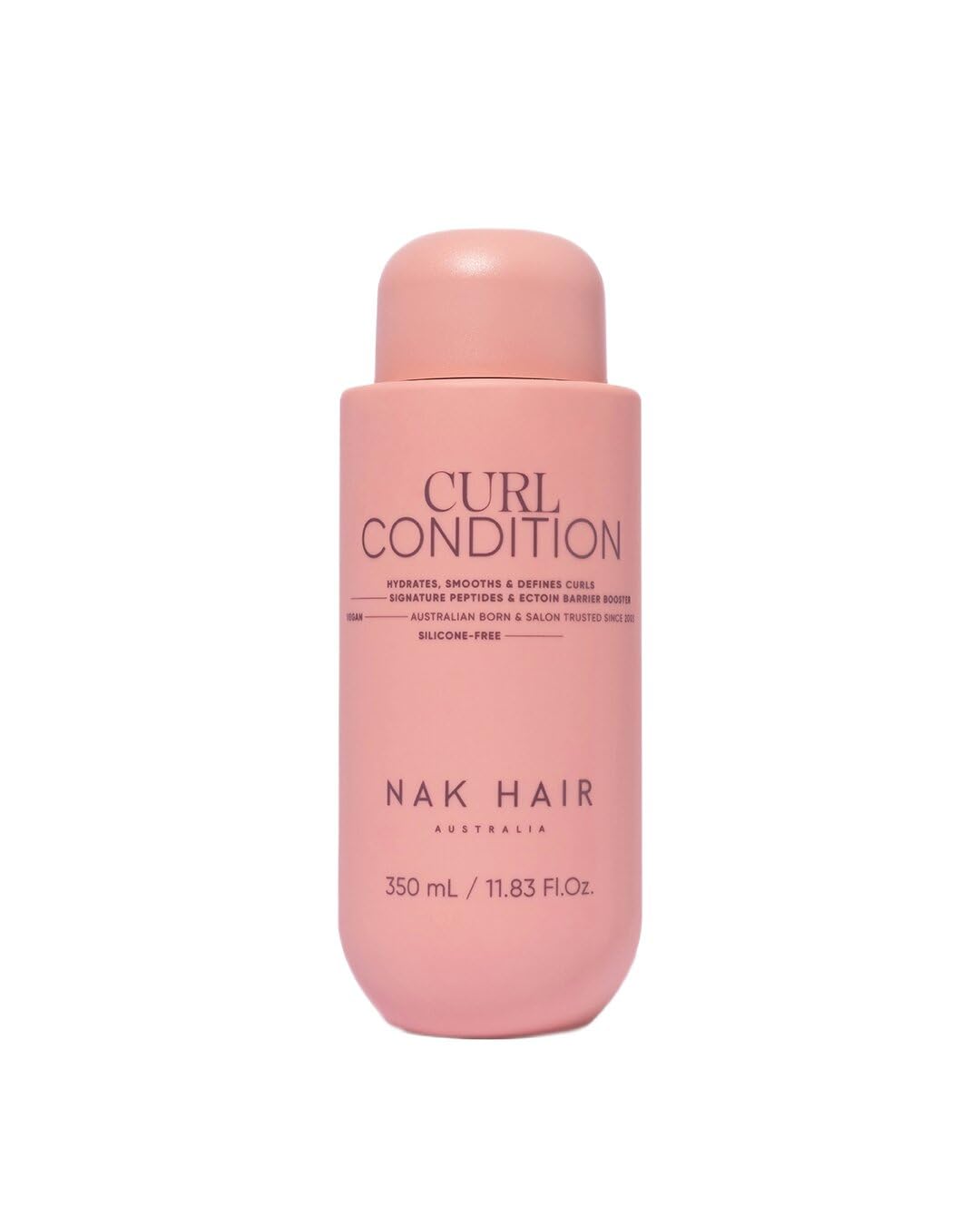 NAK Signature Curl Defining Conditioner 350ml - Moisturizes, Controls Frizz, Hydrates & Smooths Curly Hair with Natural Peptide Complex