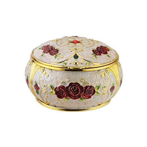 HONYGE LXGANG Cenicero Edge Europea cinturón de Oro Cubierta de aleación de Zinc Creativo Cenicero Tridimensional Tallado Sala Oficina Decoración Casa Cover