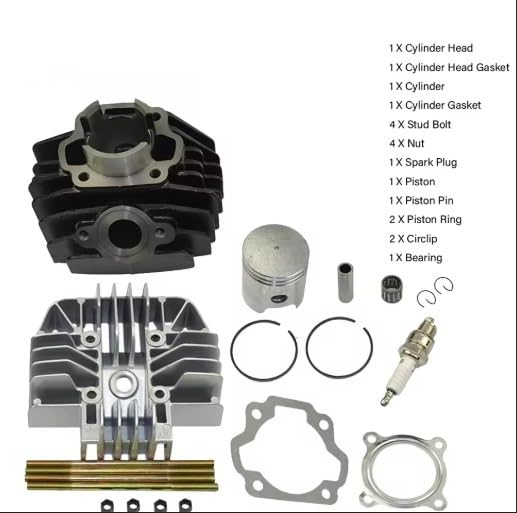 Kit cilindro 47mm PW80 aumenta la compresión del motor de cross 2
