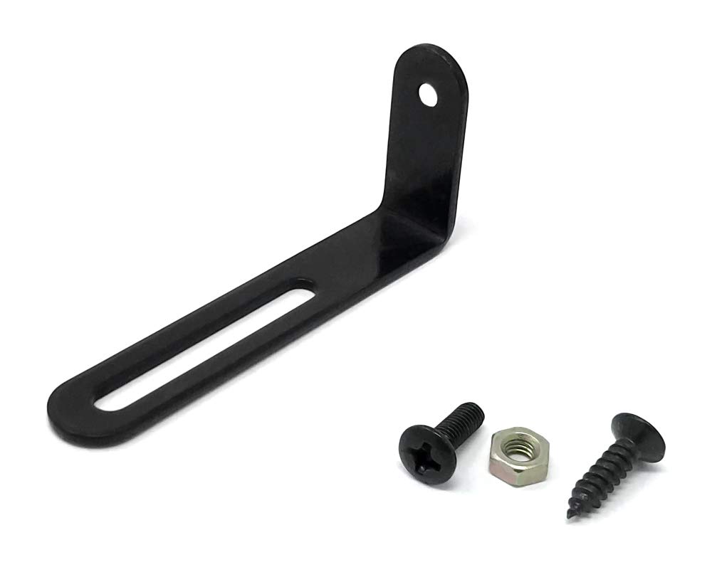 Vintage ForgeBlack Pickguard Mounting Bracket for Gibson Epiphone Les Paul Electric Guitar with Screws LPB20-BLK