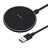 Compatibilité universelle – Ce chargeur sans fil 15W fonctionne avec tous les appareils prenant en charge la technologie . Plus besoin de câbles encombrants, profitez d’une recharge sans tracas à tout moment.
