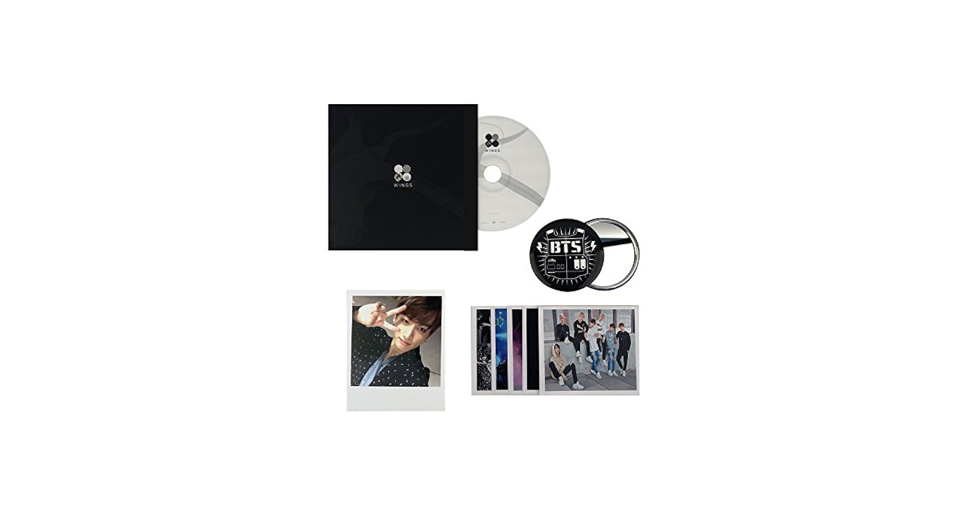 【BTS】まとめ割◎公式写真つき★WINGSコンプリートアルバム BTS】まとめ割◎公式写真つき☆WINGSコンプリートアルバム BTS