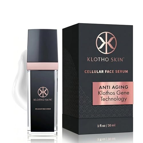 Klothos Anti Aging Facial Serum &ndash; Face Serum for Women and Men with Klotho Protein, Growth Factors, Niacinamide & Hyaluronic Acid &ndash; Hydrating Skin Care for Fine Lines, Wrinkles and Elasticity (30 ml)