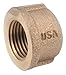 1" FNPT Brass Cap