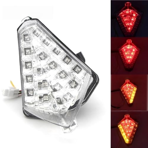 Luz trasera con señal de giro para moto YZF-R1 2007 2008 4