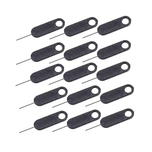 VILLFUL 15 pièces Outil Déjection Sim et Compact Aiguilles Pratiques pour Retirer Carte Sim Compatibles Smartphones et