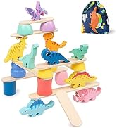 Amazon | Shinse 恐竜 積み木 バランスゲーム スタッキングおもちゃ