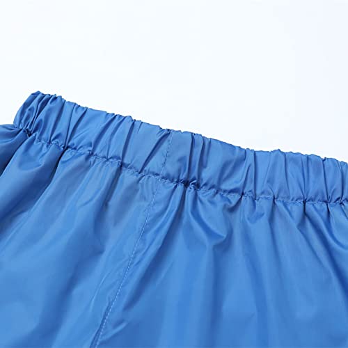Kids Boys Girls Raincoat Rain Pants Rainwear with Hood Rainproof Outwear Reflective Strips Lightweight4
