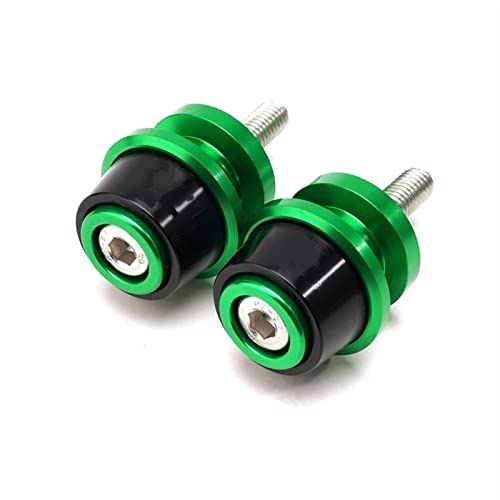 Vis de Support 8mm Vertes CNC pour Sécuriser le Levage de Moto Z900 Z650