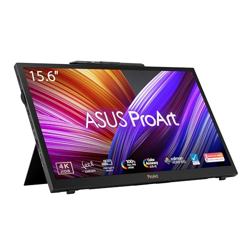 ASUS ProArt PA169CDV Pen Display Monitor, 15,6', IPS, 4K UHD, WAC...