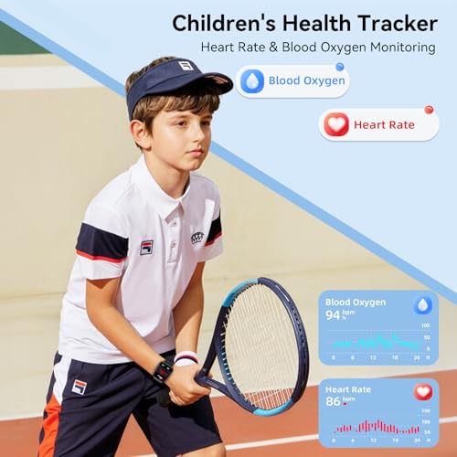 Kids Smart Watch with Find My, 1.83" Fitness Tracker Watch No Phone Needed by VERFIT - Used condition - Image 5