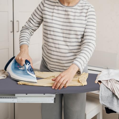 Nisorpa Folding Ironing Board 180° Rotatable Ironing Boards Pull Out Ironing Board Space Saving Ironing Boards with Heat-resistant Cover 82 x 30cm - Image 7