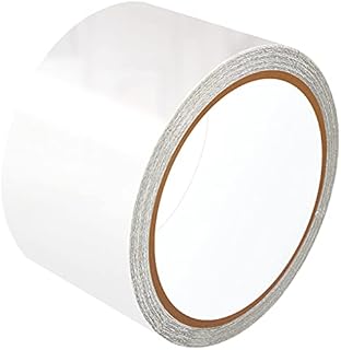 LANUCN Niewidoczna taśma naprawcza namiotu, 5 cm x 5 m, wytrzymała, wytrzymała taśma do markizy powlekanej PCW, pawilonu, płótna, nylonu, odporna na promieniowanie UV zestaw naprawczy do przebicia basenu