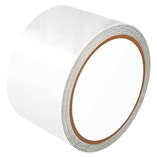 LANUCN Cinta de Reparación de PVC - 5 cm x 5 m, Transparente Parche para Lonas, Cubierta de Remolque, Invernadero, Toldo, Carpa, Tienda Campaña y Persianas