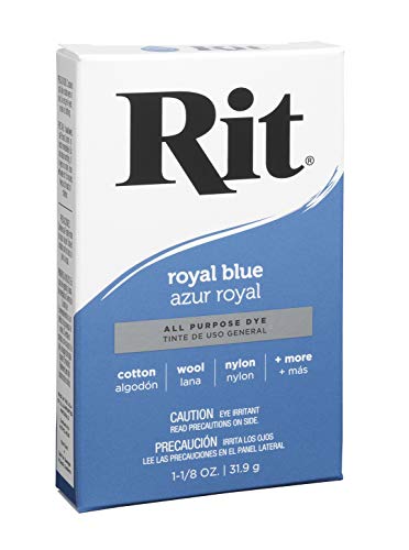 Rit, Royal Blue Purpose Powder Dye, 1-1/8 Oz #TOP6